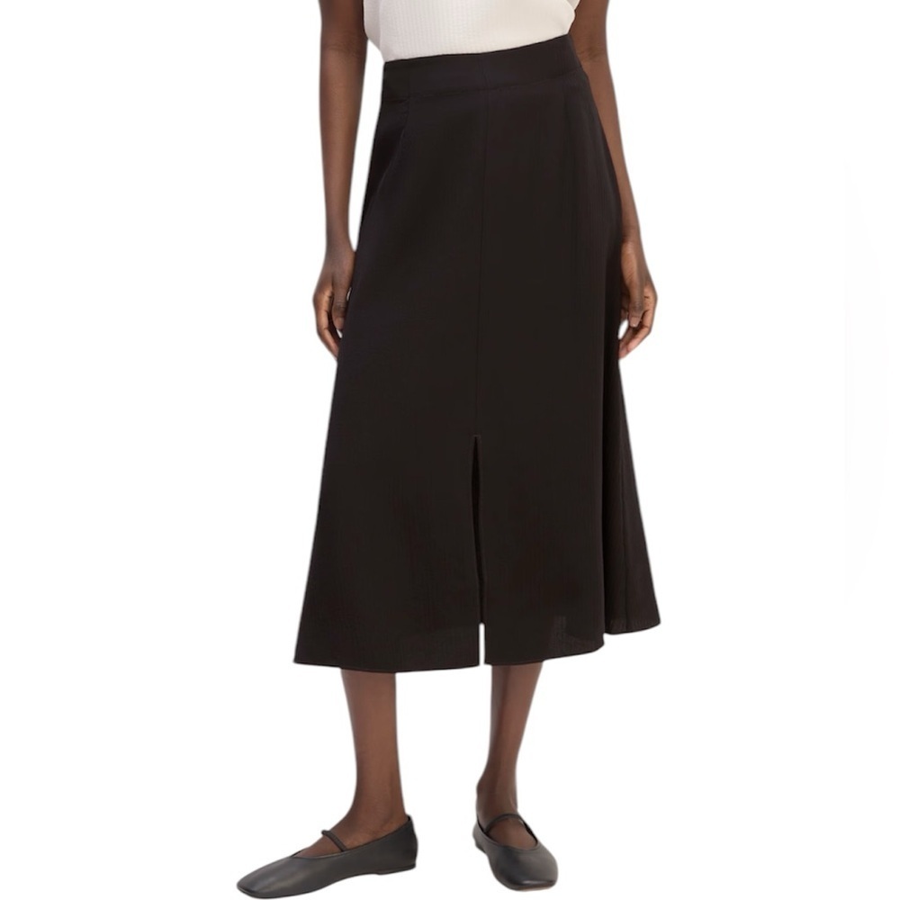 Everlane The Mini Jacquard Stripe Slip Skirt